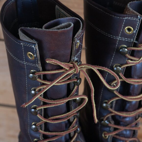 Vintage LL Bean Maine Hunting Shoe Boots 11" - M 6 / W 8 - Picture 6 of 11